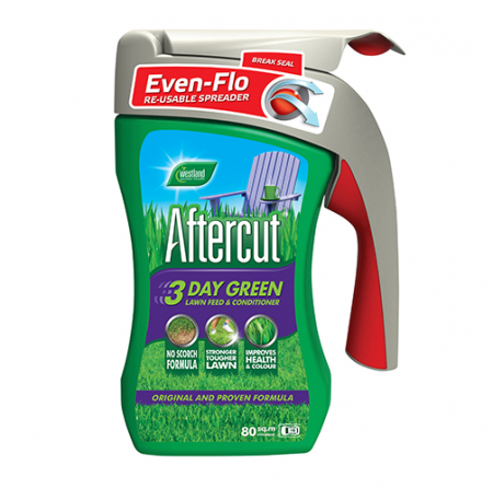 Aftercut 3 Day Green Even Flo Spreader Front