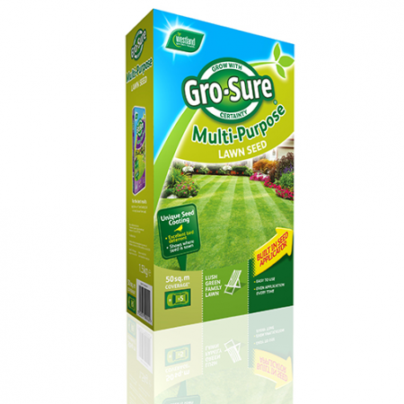Gro-Sure Multi-Purpose Lawn Seed 50sqm 3D