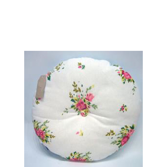 Round Floral Seat Cushion