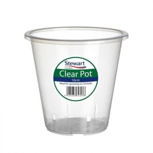 16cm Clear Pots