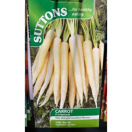 Carrot Seeds - F1 Creampak