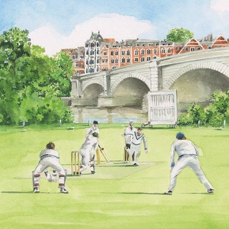 Cricketers On The Green - image 1
