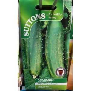 Cucumber Seeds - F1 Bush Champion