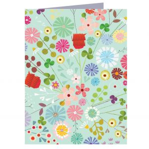 Floral mini card