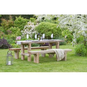 Rebecca Table and Bench Set